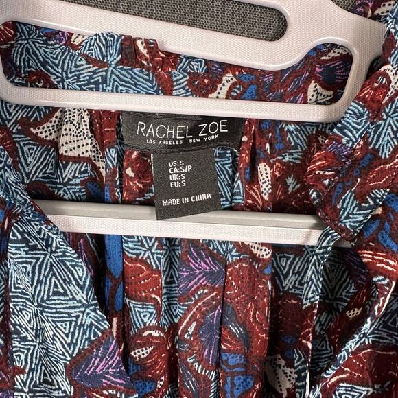 Rachel Zoe | Women Floral Long Sleeve Blouse - Picture 2 of 6